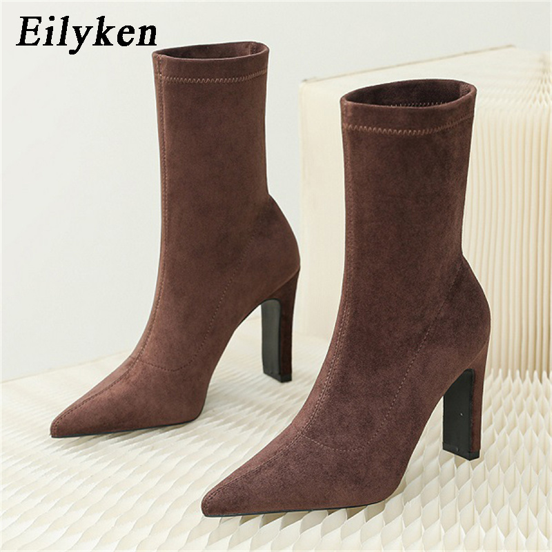 No Show Sock Women - Eilyken 겨울 두꺼운 뒤꿈치 양말 무리