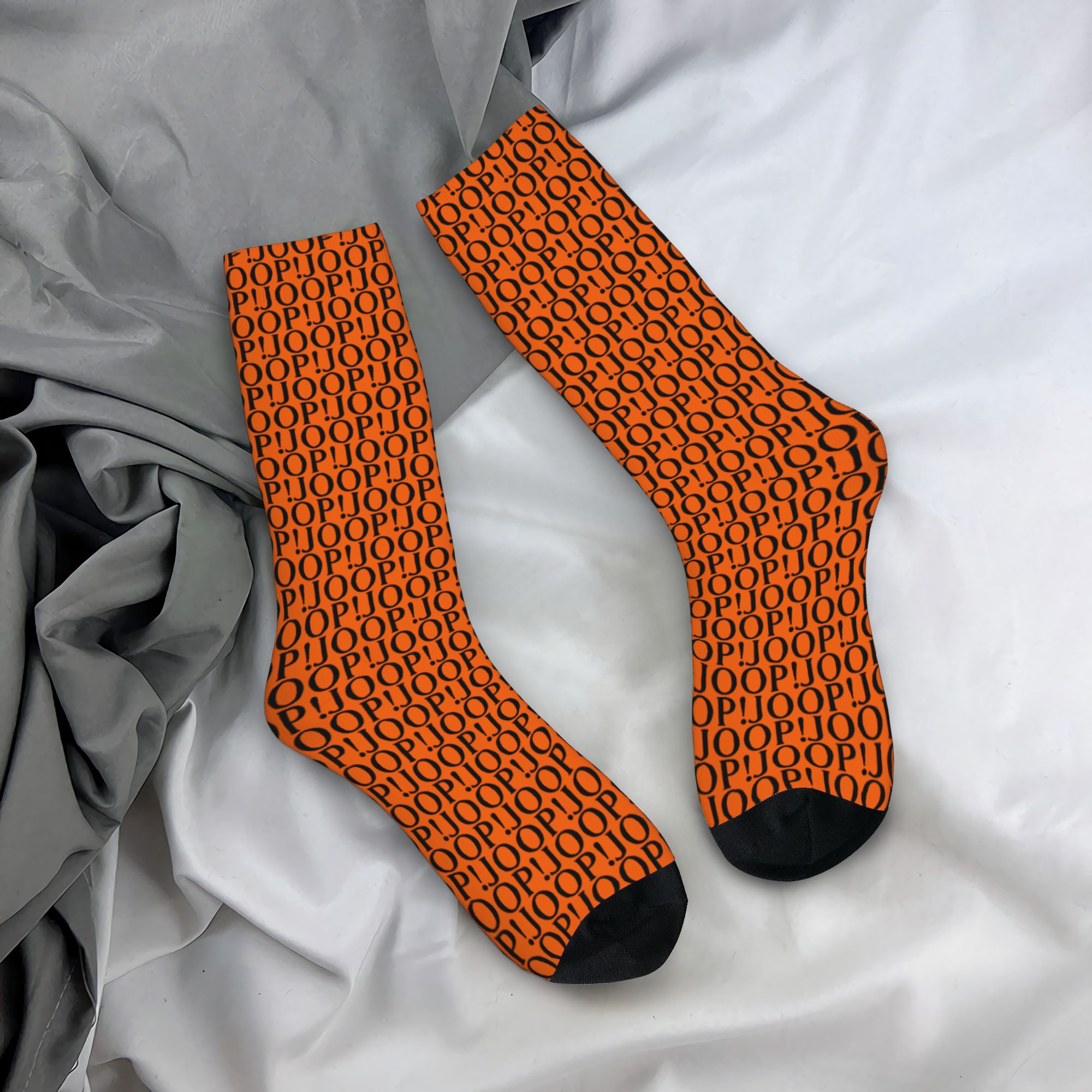 Dress Sock Men - 커스텀 J-joops 남녀 공용 크루 양말