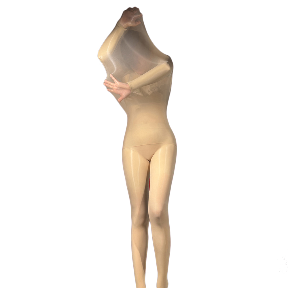 Tights Pantyhose Sheer - 여성 유니섹스 섹시 오일 샤이니 바디수트