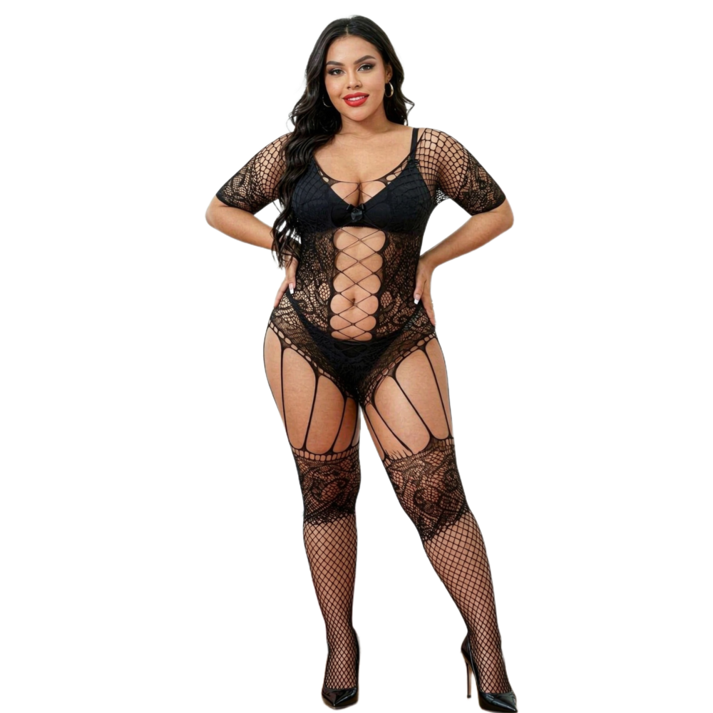Fishnet Stocking Women - 여성용 신상 플러스 사이즈 보디스타킹, 섹시한